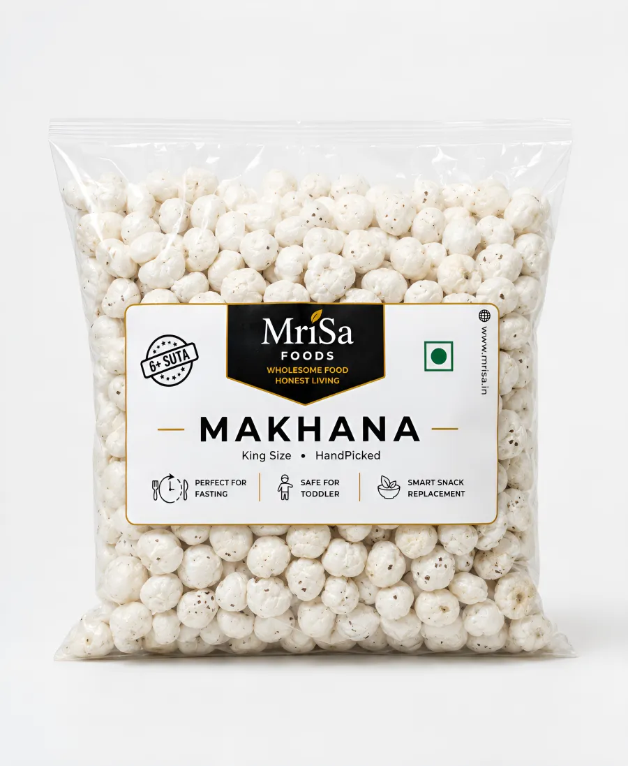 MriSa Foods 6+ Suta Makhana 200g pouch